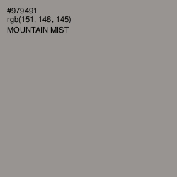 #979491 - Mountain Mist Color Image
